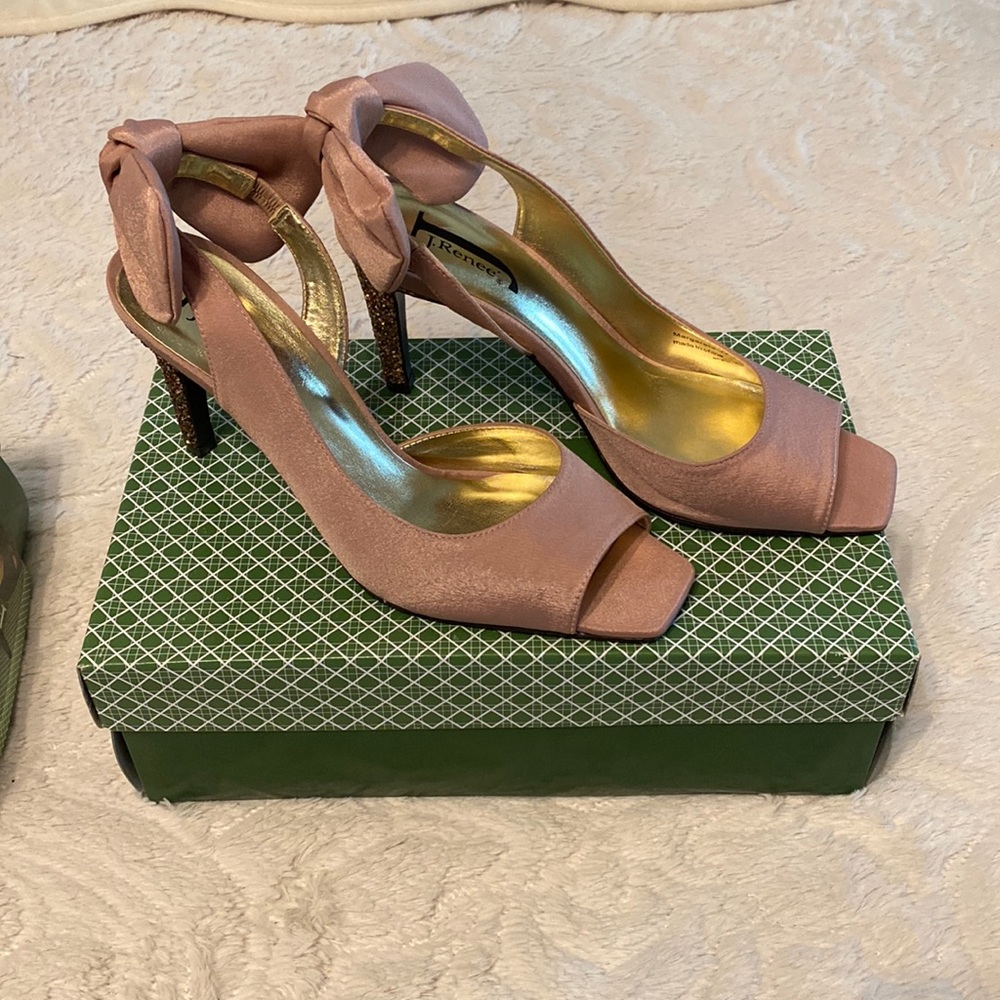 Rose pink heels